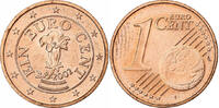 Austria Euro Cent Vienna, Copper Plated Steel, KM:3082 -