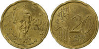 Greece 20 Euro Cent Athens, Brass, KM:185 -