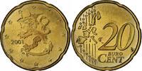 Finland 20 Euro Cent Vantaa, Brass, KM:102 -