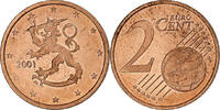 Finland 2 Euro Cent Vantaa, Copper Plated Steel, KM:99 -