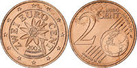 Austria 2 Euro Cent Vienna, Copper Plated Steel, KM:3083 -