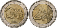 Finland 2 Euro Vantaa, Bi-Metallic, KM:105 -