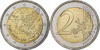 Finland 2 Euro Vantaa, Bi-Metallic, KM:119 -