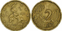 Italy 20 Euro Cent Nordic gold -