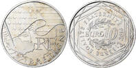 France 10 Euro Euros des régions, Paris, Silver, KM:1648 -