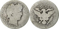 United States Barber Quarter Barber Quarter, San Francisco, Silver -