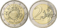 Slovakia 2 Euro €uro 2002-2012, Bi-Metallic -