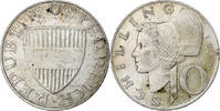 Austria 10 Schilling Vienne, Silver, KM:2882 -