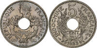 French Indo-China 5 Cents FRENCH INDO-CHINA, Paris, Copper-nickel, KM:18 -
