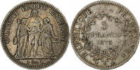 France 5 Francs Hercule, Paris, Silver, Le Franc:F.334 -