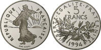 France 5 Francs Semeuse, Paris, Proof, Nickel Clad Copper-Nickel -