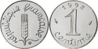 France Centime Épi, Paris, Proof, Stainless Steel -