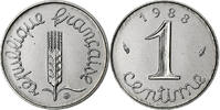 France Centime Épi, Paris, Stainless Steel, Gadoury:91 -