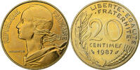 France 20 Centimes Marianne, Paris, Aluminum-Bronze -