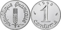 France Centime Épi, Paris, Proof, Stainless Steel -
