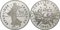 France 5 Francs Semeuse, Paris, Proof, Nickel Clad Copper-Nickel -