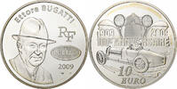 France 10 Euro Ettore Bugatti, BE, Monnaie de Paris, Silver -