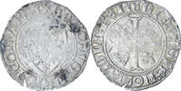 France Blanc Guénar Charles VI, Romans, Billon -