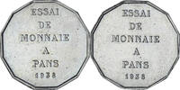 France Essai de monnaie à 12 pans Paris, Piéfort, Nickel-Bronze -