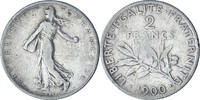 France 2 Francs Semeuse, Paris, Silver, Gadoury:532, KM:845.1 -