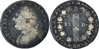 France 12 Deniers Louis XVI, Nantes ou Saumur, Copper -