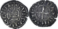France Denier Tournois Louis VIII-IX, Billon -
