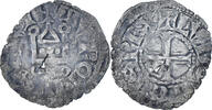 France Denier Tournois Louis VIII-IX, Billon -
