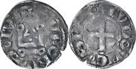 France Denier Tournois Louis VIII-IX, Billon -