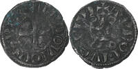 France Denier Tournois Louis VIII-IX, Billon -