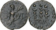 Æ Macedonia, time of Claudius to Nero, Philippi, Barbaric imitation -
