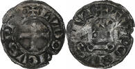 France Denier Tournois Louis VIII-IX, Billon -