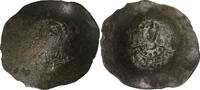 Aspron trachy John II Comnenus, Constantinople, Billon -