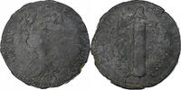 France 2 Sols Louis XVI, Paris, Copper -
