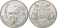 France 100 Francs André Malraux, MDP, Silver, Gadoury:954 -