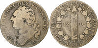 France 12 Deniers Louis XVI, Paris, Métal de cloche -