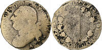 France 12 Deniers Louis XVI, Paris, Léopard, Copper -