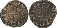 France Denier Tournois Louis VIII-IX, Billon -