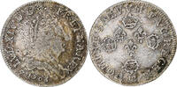 France 11 Sols aux couronnes Louis XIV, Strasbourg, Silver -