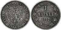 Finland Markka Alexander III, Helsinki, Silver, KM:3.2 -