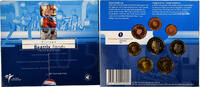 Netherlands Set 1 cts. - 2 Euro Beatrix, Utrecht -