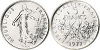 France 5 Francs Semeuse, Paris, série FDC, Copper-nickel -