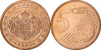 Monaco 5 Euro Cent Rainier III, Paris, Copper Plated Steel -