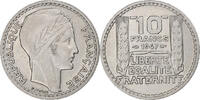 France 10 Francs Turin, Paris, Rameaux courts, Copper-nickel -