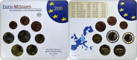 GERMANY - FEDERAL REPUBLIC Set 1 ct. - 2 Euro FDC, Coin card, Karlsruhe -