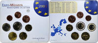 GERMANY - FEDERAL REPUBLIC Set 1 ct. - 2 Euro FDC, Coin card, Hamburg -