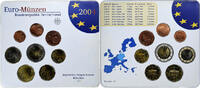 GERMANY - FEDERAL REPUBLIC Set 1 ct. - 2 Euro FDC, Coin card, Munich -