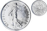 France 5 Francs Semeuse, MDP, Piéfort, Nickel Clad Copper-Nickel -
