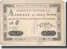 France 5 Livres 1791-05-06, KM:A42 -