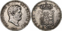 Italy 120 Grana Ferdinando II, Naples, Silver, KM:370 -