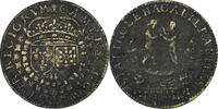 France Token Henri IV, Chambre des Comptes du Roi, Brass -